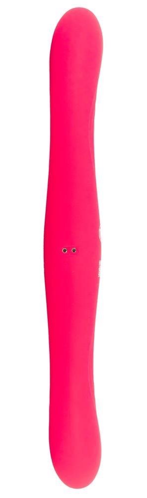 Podwójny wibrator silikonowy Couples Choice USB 31,2 cm