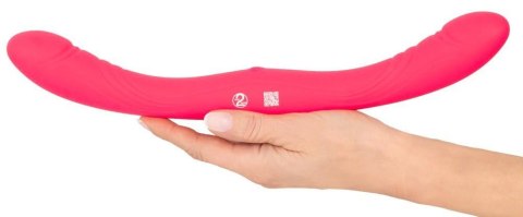 Podwójny wibrator silikonowy Couples Choice USB 31,2 cm