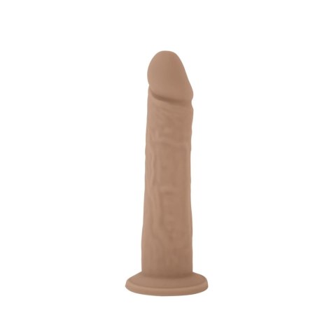 Realistyczne dildo z ciekłego silikonu z przyssawką Silexd 20 cm
