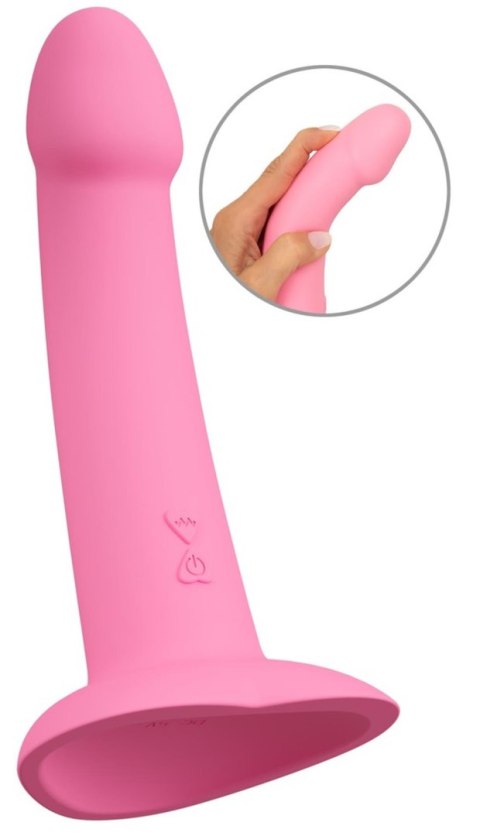 Wibrator punktu G You2Toys Heart Guy różowy silikonowy USB