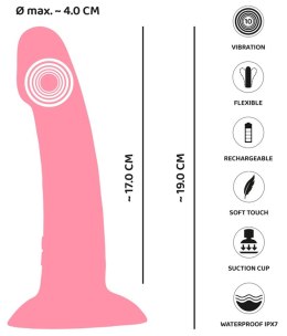Wibrator punktu G You2Toys Heart Guy różowy silikonowy USB