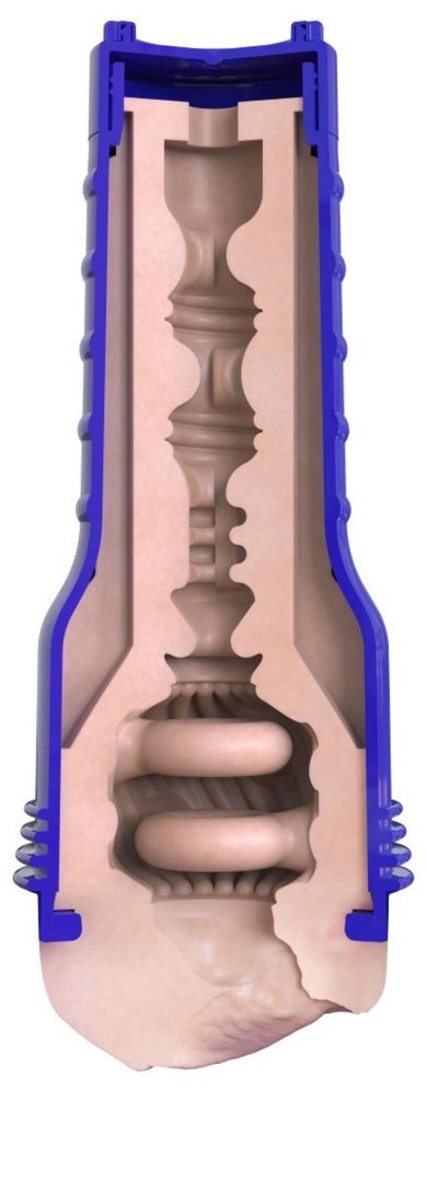 Masturbator Fleshlight Boost Bang beżowy z regulacją ssania