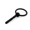 Silikonowy plug penisowy z kanałem HeavyFun 10,5 cm