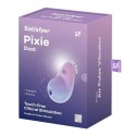 Bezdotykowy stymulator łechtaczki Satisfyer Pixie Dust fioletoworóżowy