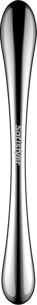 Dildo dwustronne ze stali nierdzewnej Satisfyer Cosmic Crest 1