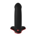 Dildo silikonowe Fun Factory Amor czarny z przyssawką 13 5 cm