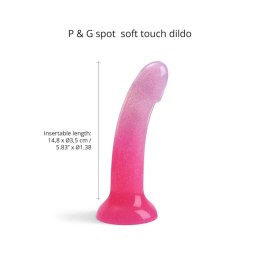 Dildo silikonowe Love to Love Dildolls Sunrise gradient róż 14 8 cm