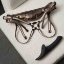 Dildo wibrujące Multi Orgasm Strap on me M czarny