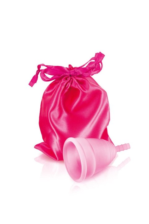 Kubeczek menstruacyjny Yoba silikonowy różowy S