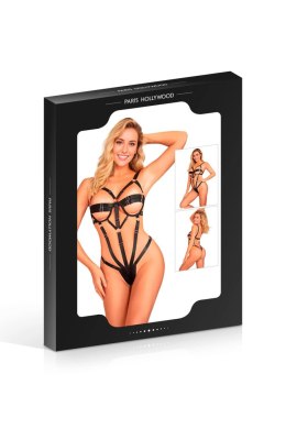 Regulowany body harness Paris Hollywood czarny