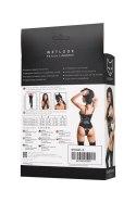 Body Wetlook Glossy Sherrie czarne XL