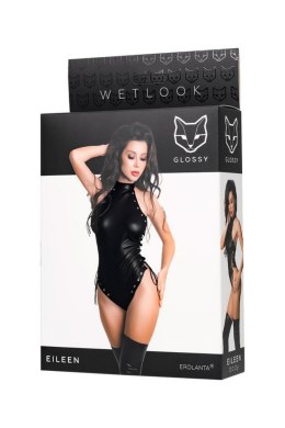Body wetlook Glossy Eileen czarne XL