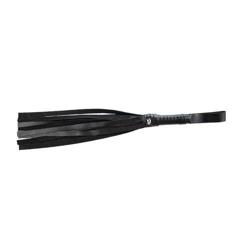 Flogger czarny Fantasy skóra PU 43 cm