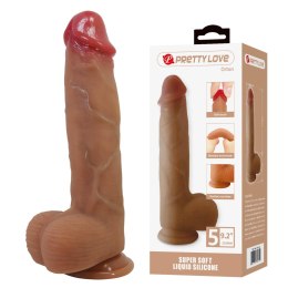 Dildo realistyczne Pretty Love Orton super miękkie silikonowe 23 cm