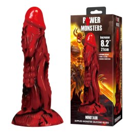 Dildo silikonowe falowane Minotaur Power Monsters 21 cm