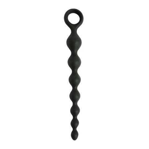 Koraliki analne silikonowe Fantasy czarne 20 cm