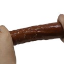 Realistyczny wibrator dildo Pretty Love Rufus brązowy USB