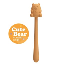 Stymulator łechtaczki Cute Bear Pretty Love 7 wibracji silikonowy USB