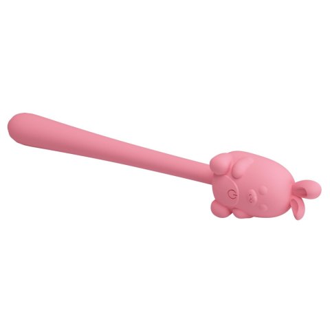 Stymulator łechtaczki Pretty Love Cute Bunny silikonowy USB 7 wibracji