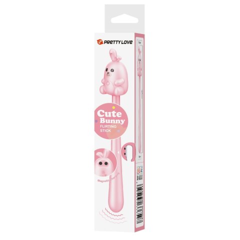 Stymulator łechtaczki Pretty Love Cute Bunny silikonowy USB 7 wibracji