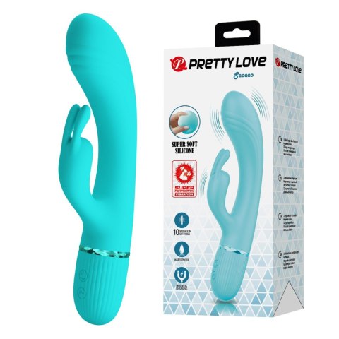 Wibrator króliczek Pretty Love Gcocco 10 wibracji