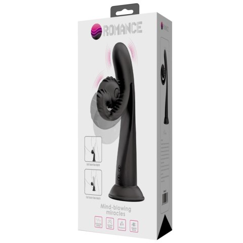 Wibrator króliczek Pretty Love Selma Snail Rabbit czarny USB 20 cm