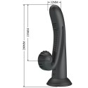 Wibrator króliczek Pretty Love Selma Snail Rabbit czarny USB 20 cm