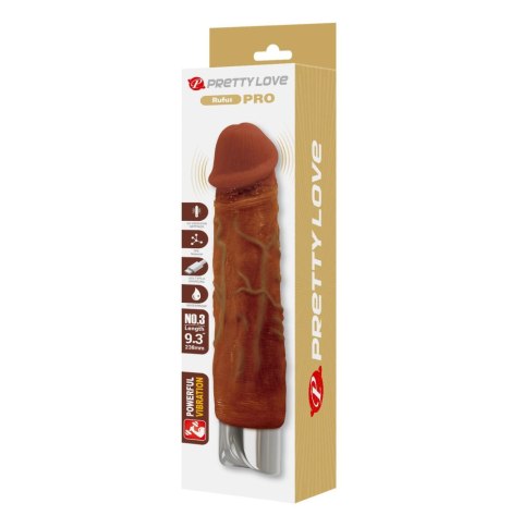 Wibrator realistyczny Pretty Love Rufus Pro USB wodoodporny