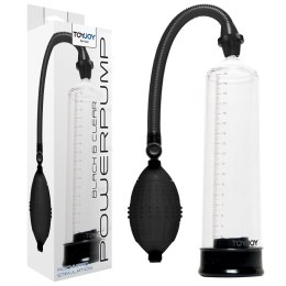 Pompka do penisa ToyJoy Power Pump czarna przeźroczysta