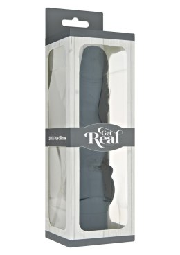 Wibrator silikonowy Classic Stim ToyJoy czarny 22 cm
