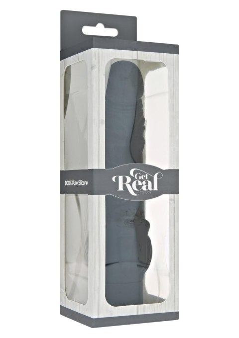 Wibrator silikonowy Classic Stim ToyJoy czarny 22 cm