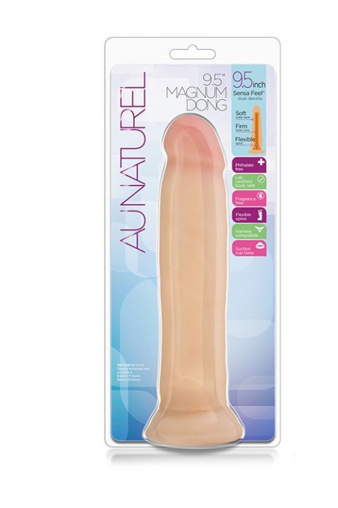AU NATUREL 9.5INCH MAGNUM DONG