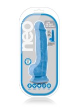 Dildo realistyczne NEO Blush z jądrami 19 cm PVC