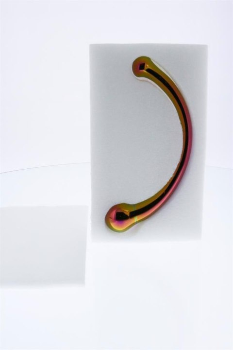 Duże zakrzywione szklane dildo Dream Toys 21 cm