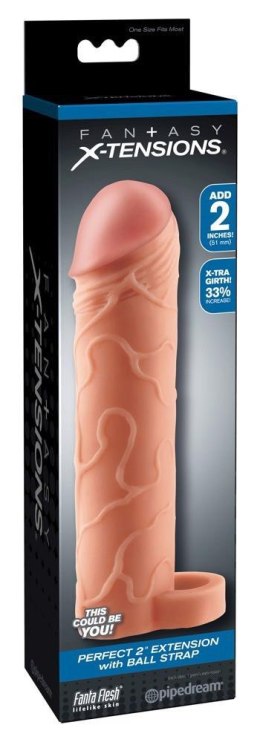 FANTASY X-TENSIONS PERFECT 2 INCH EXTENSION WITH BALL STRAP LIGHT