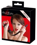 Knebel silikonowy Bad Kitty czarny 4 cm