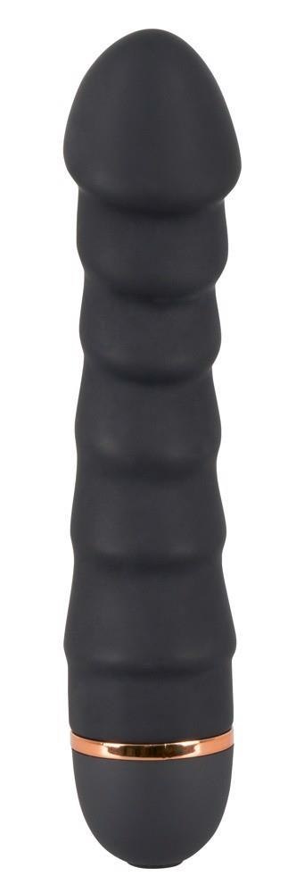 Wibrator realistyczny You2Toys Bendy Ripple czarny 16,5 cm