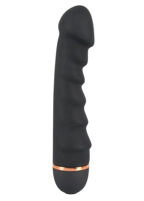 Wibrator realistyczny You2Toys Bendy Ripple czarny 16,5 cm