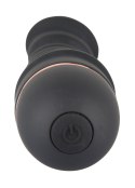 Wibrator realistyczny You2Toys Bendy Ripple czarny 16,5 cm