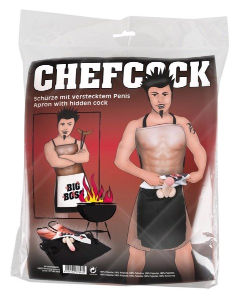 Fartuch erotyczny BIG BOSS z pluszowym penisem