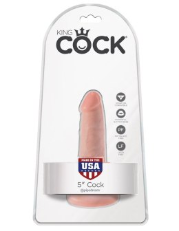 5' Cock Flesh Dildo Cieliste 13Cm King Cock