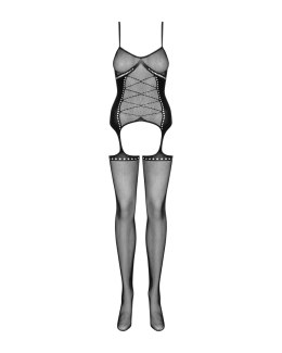 Bodystocking G314 Czarny S/M/L Obsessive