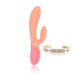 Essentials Xena Wibrator Króliczek Brzoskwiniowo-Koralowy Rianne S.