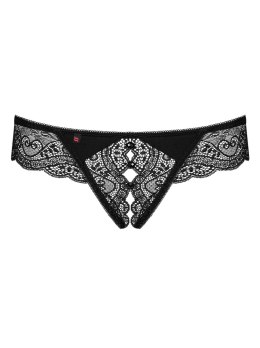 Miamor Stringi Otwarte Czarne S/M Obsessive