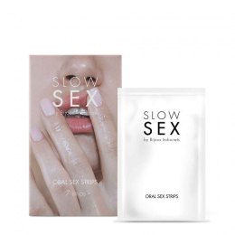 Płatki oralne Slow Sex Oral sex 7 strips Bijoux Indiscrets