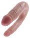 Podwójne Dilda Cieliste 34Cm U-Shaped Small Double Trouble King Cock