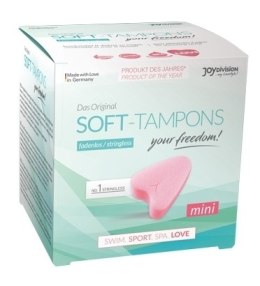 Soft Tampons Mini Tampony Bez Sznurka 3 Sztuki JoyDivision