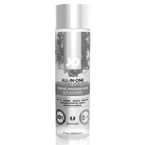 Żel Do Masażu Bezzapachowy All-In-One Sensual Massage Glide Unscented 120 Ml System JO