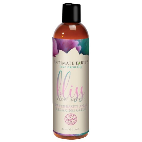 Bliss Anal Relaxing Water Based Glide 60Ml Intimate Earth