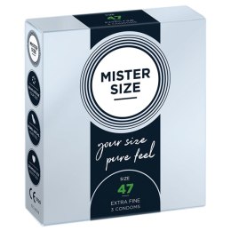 Condoms 47 Mm 3 Pieces Mister.Size